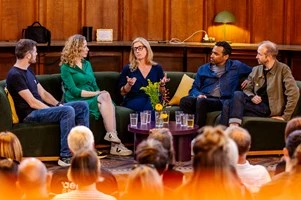 James Hobbs on the panel discussing the topic