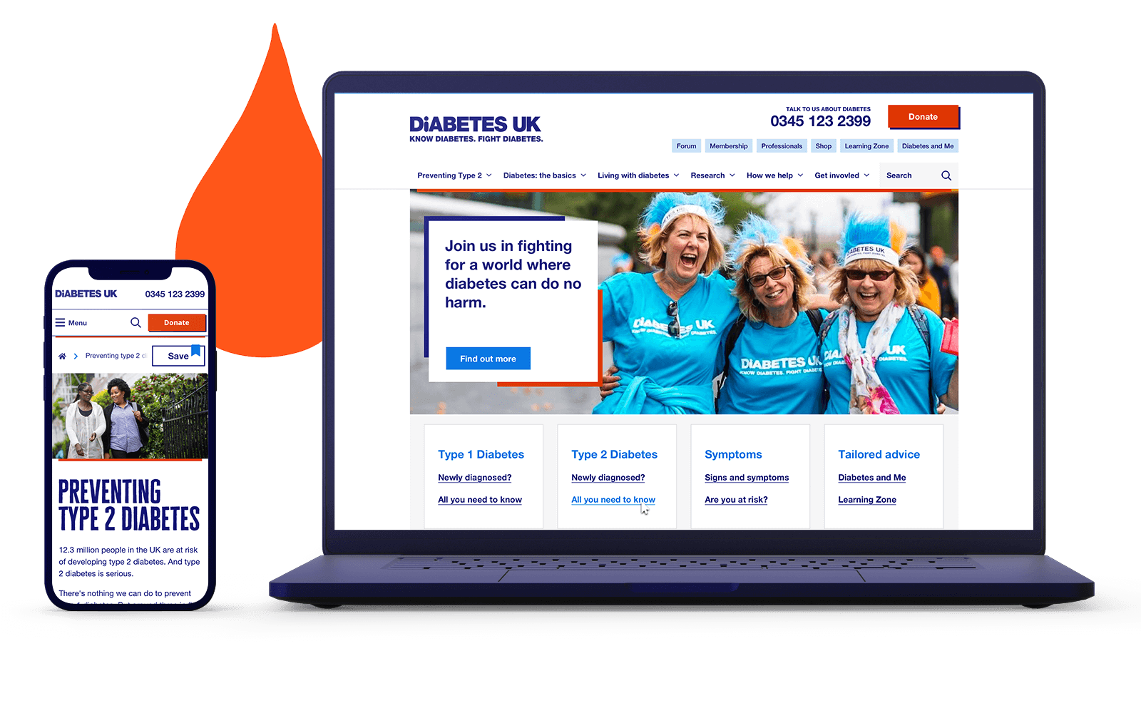 Diabetes UK website